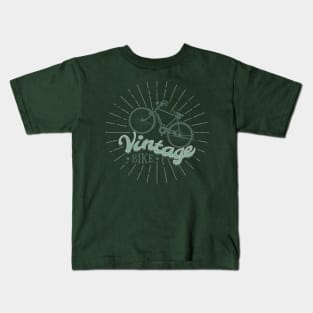 Vintage Bike Kids T-Shirt